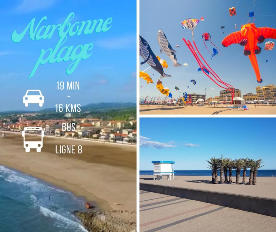 La Cabane Bleue, T1 A Narbonne Kültér fotó